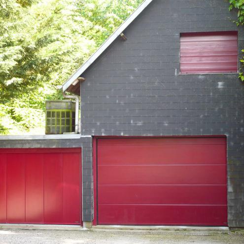 Porte sectionnelle plafond