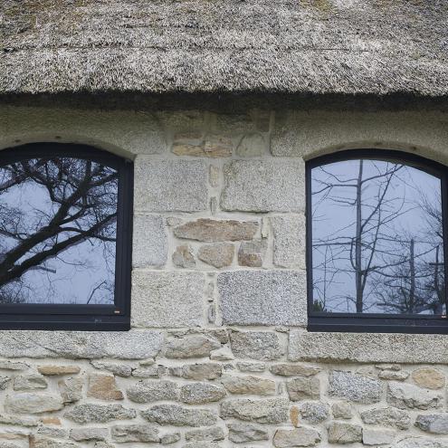 Fenêtre en bois et aluminium